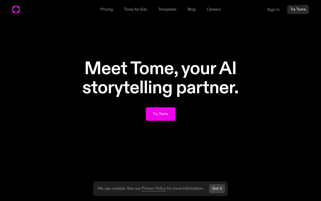 Tome app | SobreIA