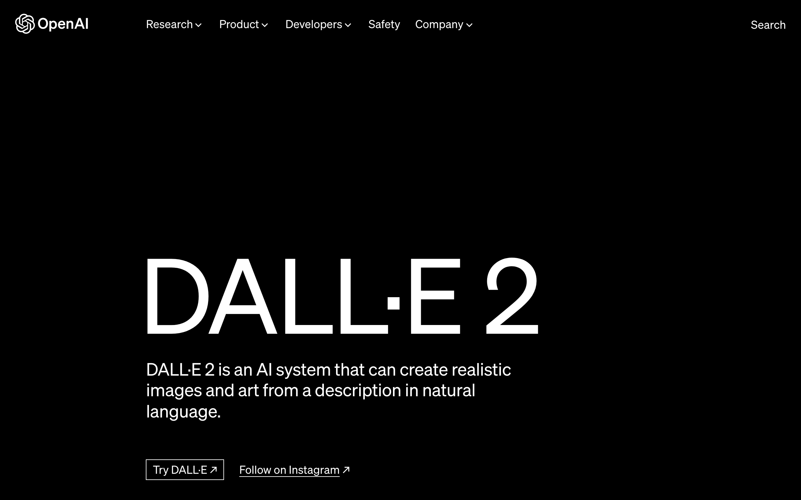 Captura de pantalla de DALL·E 2