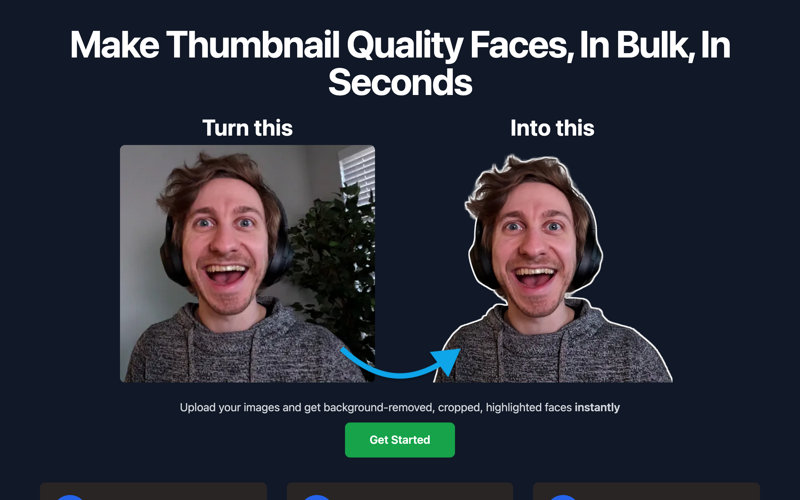 Captura de pantalla de Thumbnail Face